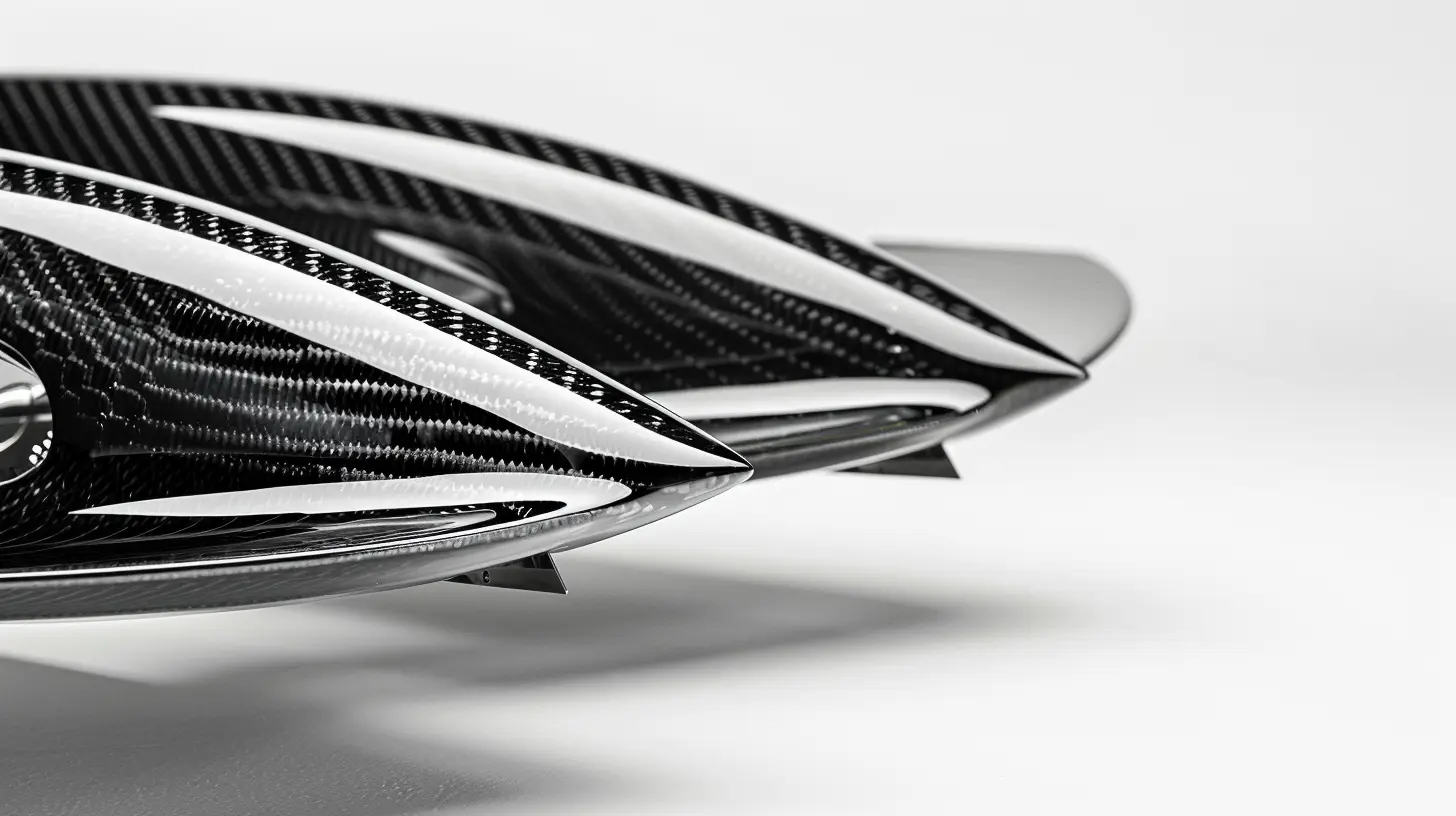 Carbon fiber hydrofoils